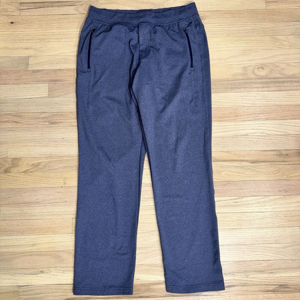 Lululemon Discipline Pants Heathered Blue Comfort Stretch Men Size XL